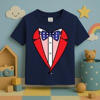 Patriotic Tuxedo Toddler T-Shirt