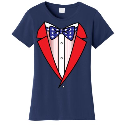 Patriotic Tuxedo Women's T-Shirt