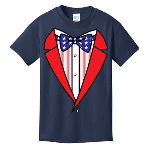 Patriotic Tuxedo Kids T-Shirt