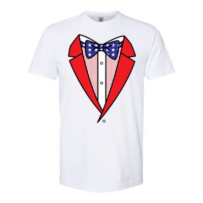 Patriotic Tuxedo Softstyle CVC T-Shirt