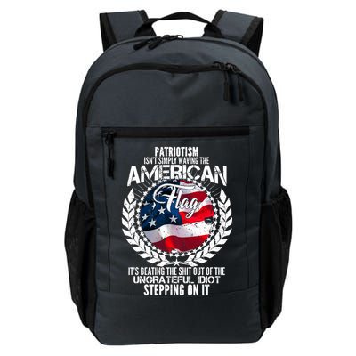 Patriotism American Flag Daily Commute Backpack