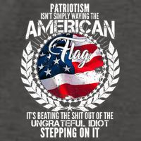 Patriotism American Flag Vector Backpack