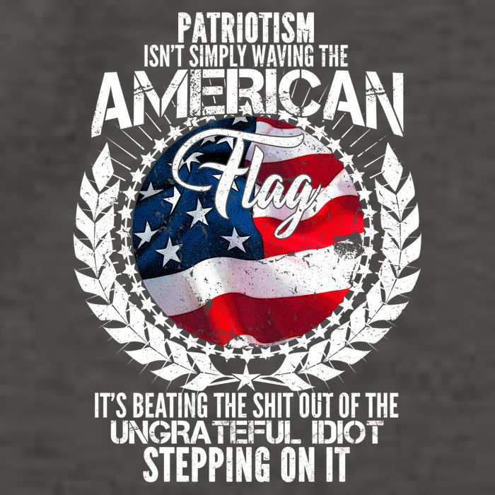 Patriotism American Flag Vector Backpack