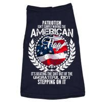 Patriotism American Flag Doggie Tank