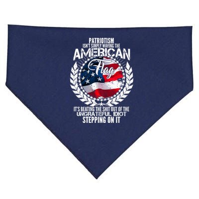 Patriotism American Flag USA-Made Doggie Bandana