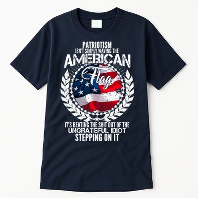 Patriotism American Flag Tall T-Shirt