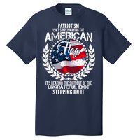 Patriotism American Flag Tall T-Shirt