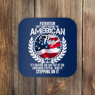 Patriotism American Flag Coaster