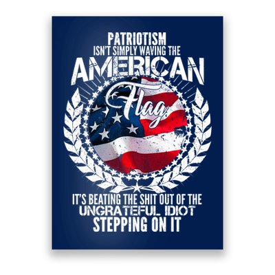 Patriotism American Flag Poster