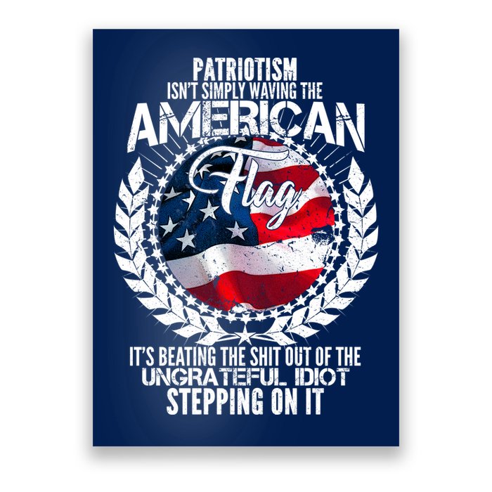 Patriotism American Flag Poster