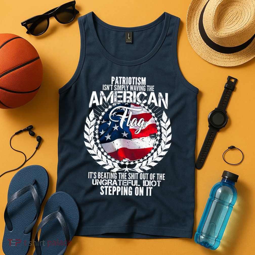 Patriotism American Flag Tank Top