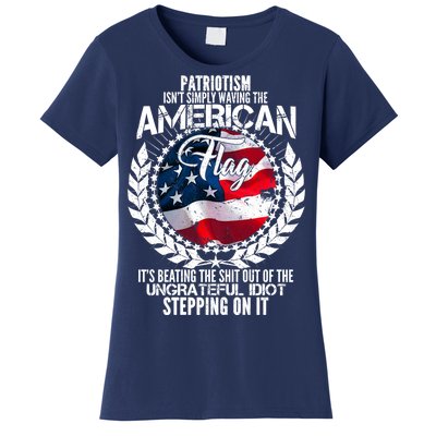 Patriotism American Flag Women's T-Shirt