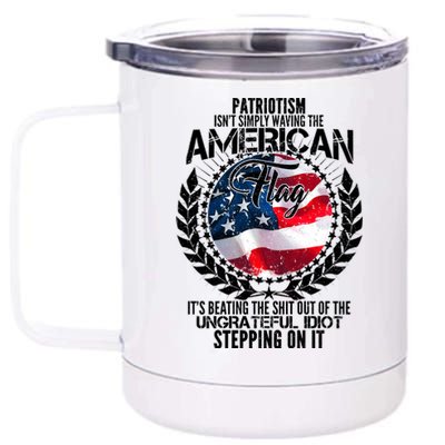 Patriotism American Flag 12 oz Stainless Steel Tumbler Cup