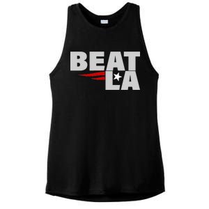 Patriots Beat LA Ladies PosiCharge Tri-Blend Wicking Tank