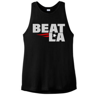 Patriots Beat LA Ladies PosiCharge Tri-Blend Wicking Tank