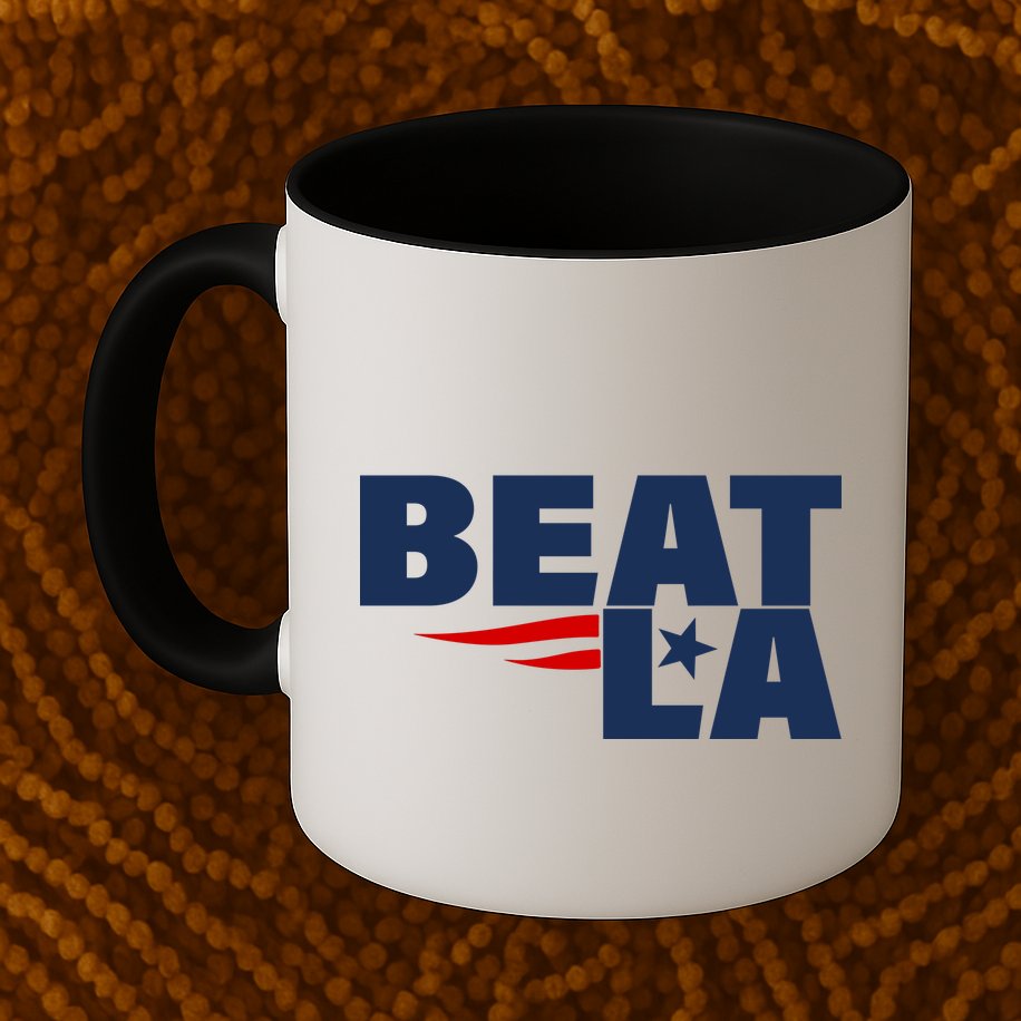 Patriots Beat LA Mug