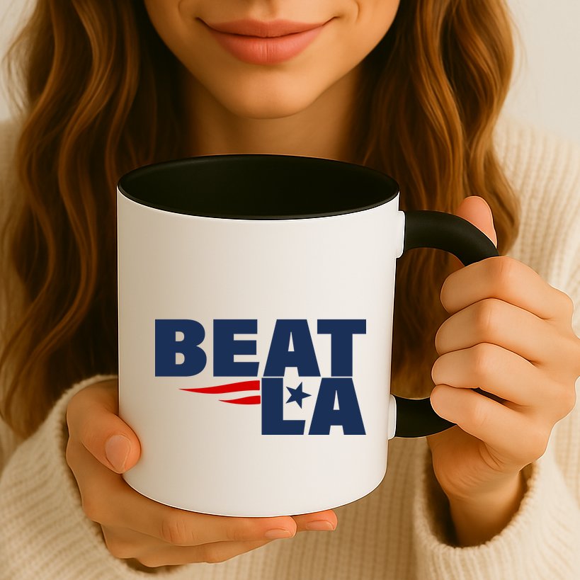 Patriots Beat LA Mug
