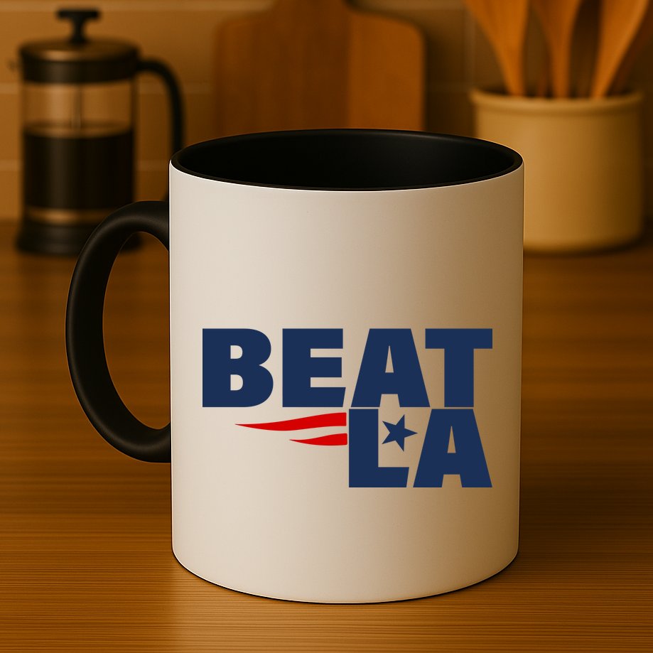 Patriots Beat LA Mug