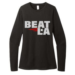 Patriots Beat LA Womens CVC Long Sleeve Shirt