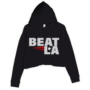 Patriots Beat LA Crop Fleece Hoodie