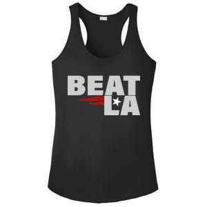 Patriots Beat LA Ladies PosiCharge Competitor Racerback Tank