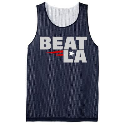 Patriots Beat LA Mesh Reversible Basketball Jersey Tank