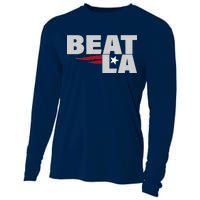 Patriots Beat LA Cooling Performance Long Sleeve Crew