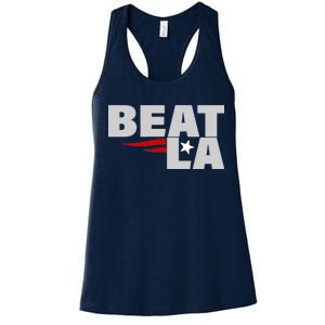 Patriots Beat LA Women's Racerback Tank