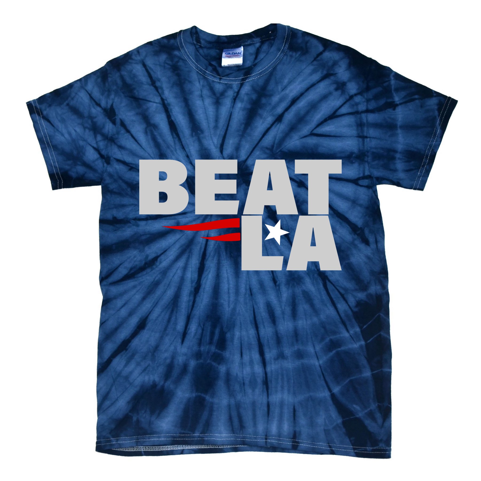 Patriots Beat LA Tie-Dye T-Shirt