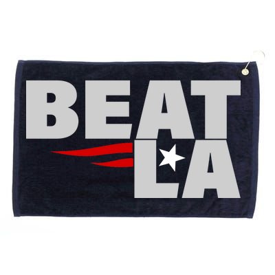 Patriots Beat LA Grommeted Golf Towel