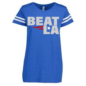 Patriots Beat LA Enza Ladies Jersey Football T-Shirt