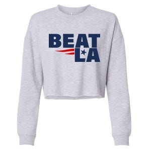 Patriots Beat LA Cropped Pullover Crew