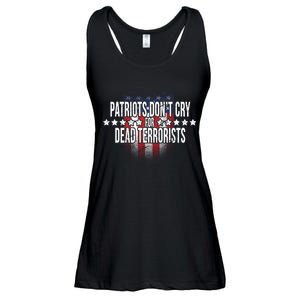 Patriots Don't Cry For Dead Terrorists Ladies Essential Flowy Tank