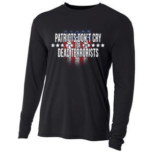 Patriots Don't Cry For Dead Terrorists Cooling Performance Long Sleeve Crew