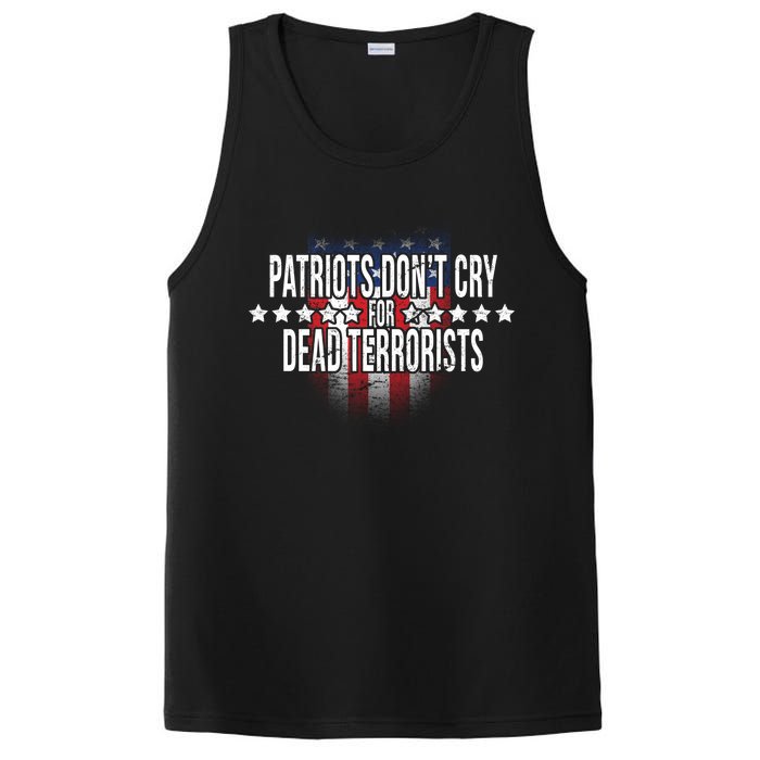 Patriots Don't Cry For Dead Terrorists PosiCharge Competitor Tank