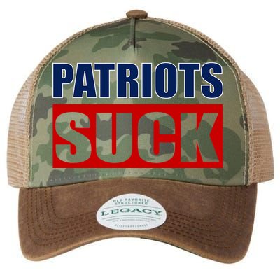 Patriots Suck - I Hate Patriots Legacy Tie Dye Trucker Hat