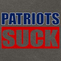 Patriots Suck - I Hate Patriots Cotton Canvas Backpack