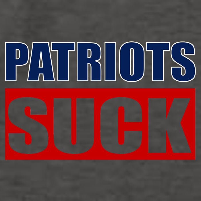 Patriots Suck - I Hate Patriots Vector Backpack