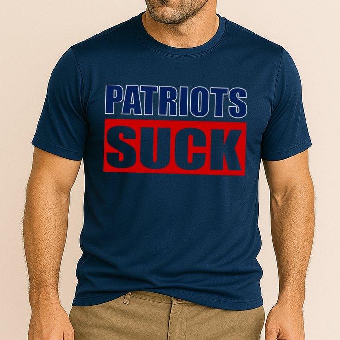 Patriots Suck - I Hate Patriots Cooling Performance Crew T-Shirt
