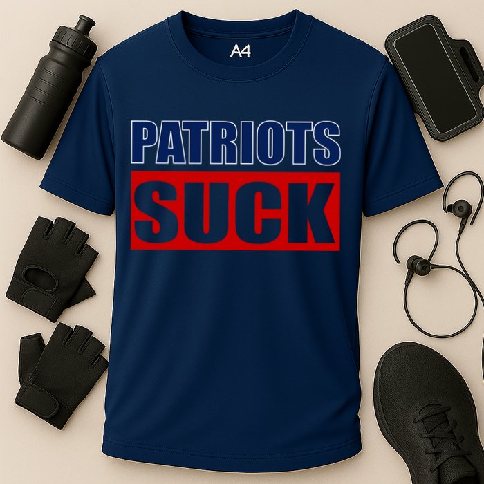 Patriots Suck - I Hate Patriots Cooling Performance Crew T-Shirt