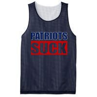 Patriots Suck - I Hate Patriots Mesh Reversible Basketball Jersey Tank