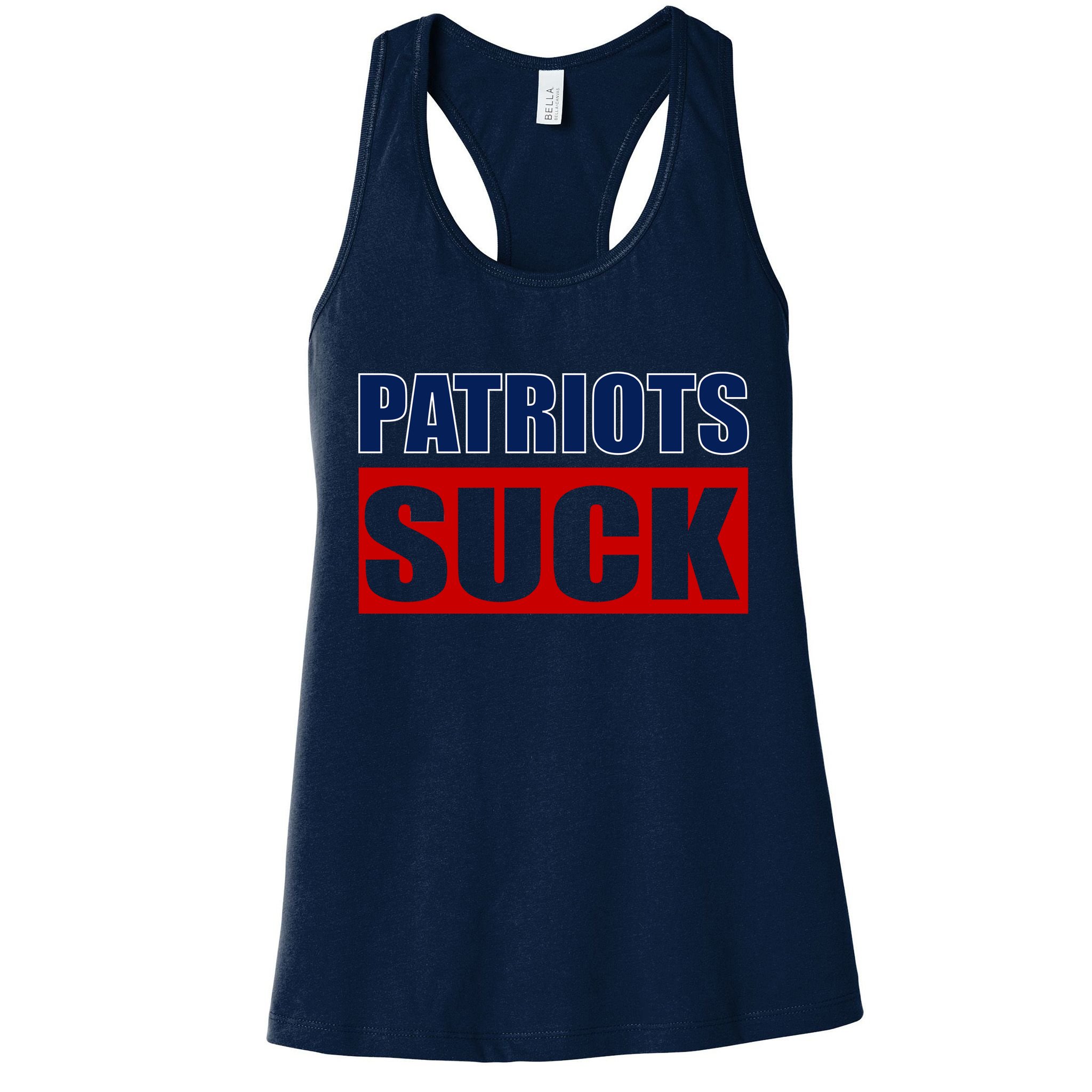 Patriots Suck - I Hate Patriots Womens Tank Top