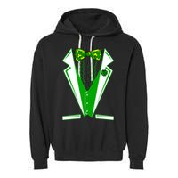 Patty Party Tuxedo Tux St Patrick's Day Garment-Dyed Fleece Hoodie