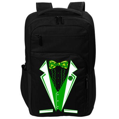 Patty Party Tuxedo Tux St Patrick's Day Impact Tech Backpack