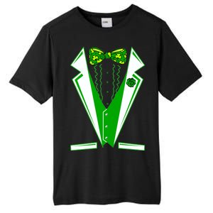 Patty Party Tuxedo Tux St Patrick's Day Tall Fusion ChromaSoft Performance T-Shirt