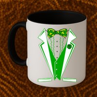 Patty Party Tuxedo Tux St Patrick's Day Mug