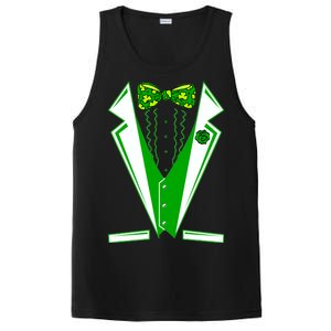 Patty Party Tuxedo Tux St Patrick's Day PosiCharge Competitor Tank