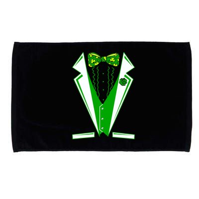 Patty Party Tuxedo Tux St Patrick's Day Microfiber Hand Towel
