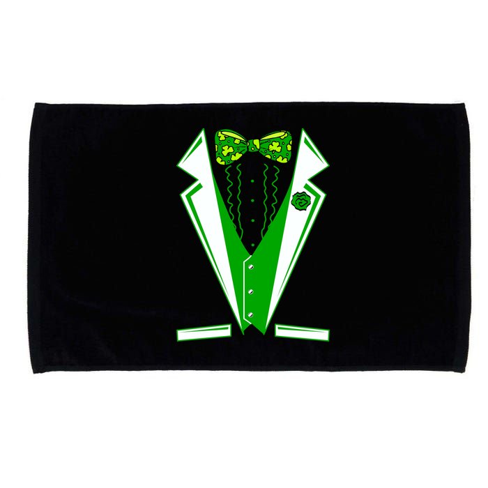 Patty Party Tuxedo Tux St Patrick's Day Microfiber Hand Towel