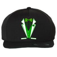 Patty Party Tuxedo Tux St Patrick's Day Wool Snapback Cap
